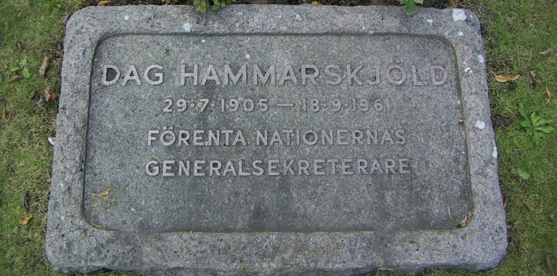 At Hammarskjöld’s Grave, Sixty-Five Years After Ndola